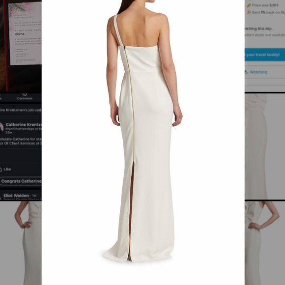 NWT Roland Mouret Warrington Gown - Picture 5 of 8